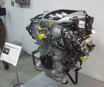 NISSAN GT-Rに搭載される「VR38DETT」エンジン