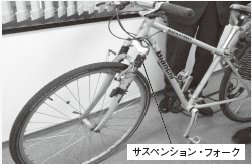 図1●Bianchi社のブランドが付いたクロスバイク「BACKSTREET」
