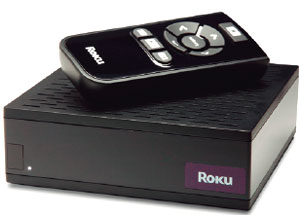 テレビに接続してストリーミング動画を楽しめる，Roku社のSTB「Roku Digital Video Player」。価格は99.99米ドル