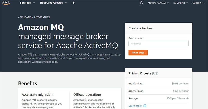 AWSがメッセージングの「Amazon MQ」発表、OSS「ActiveMQ」のクラウド版