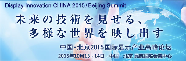 Display Innovation CHINA 2015/Beijing Summit